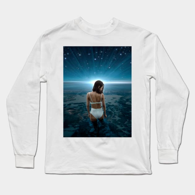 Deep Breath Long Sleeve T-Shirt by Fanbros_art